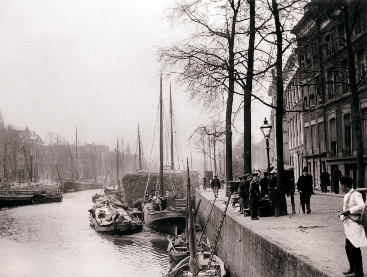 Kanavaveneet, Rotterdam, 1898. tekijältä James Batkin