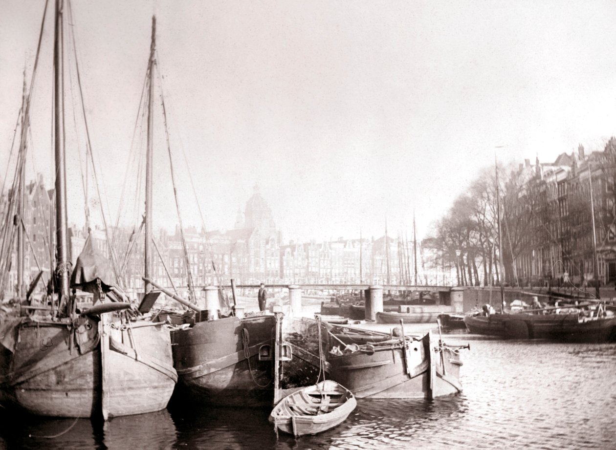 Kanavaveneet, Rotterdam, 1898. tekijältä James Batkin