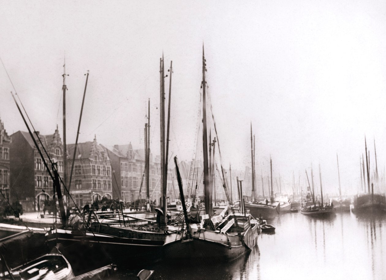 Kanavaveneet, Rotterdam, 1898. tekijältä James Batkin