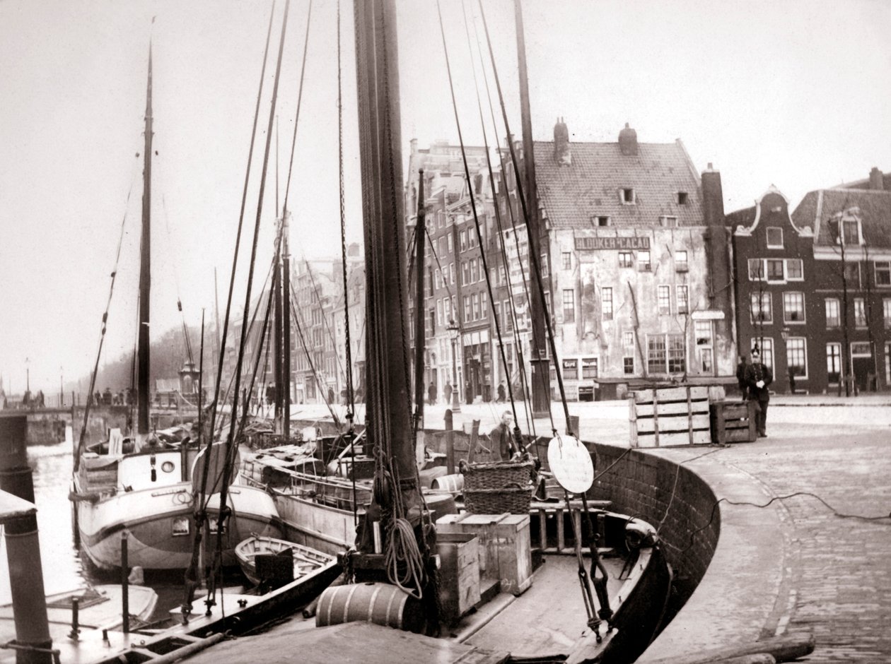 Kanavaveneet, Rotterdam, 1898. tekijältä James Batkin