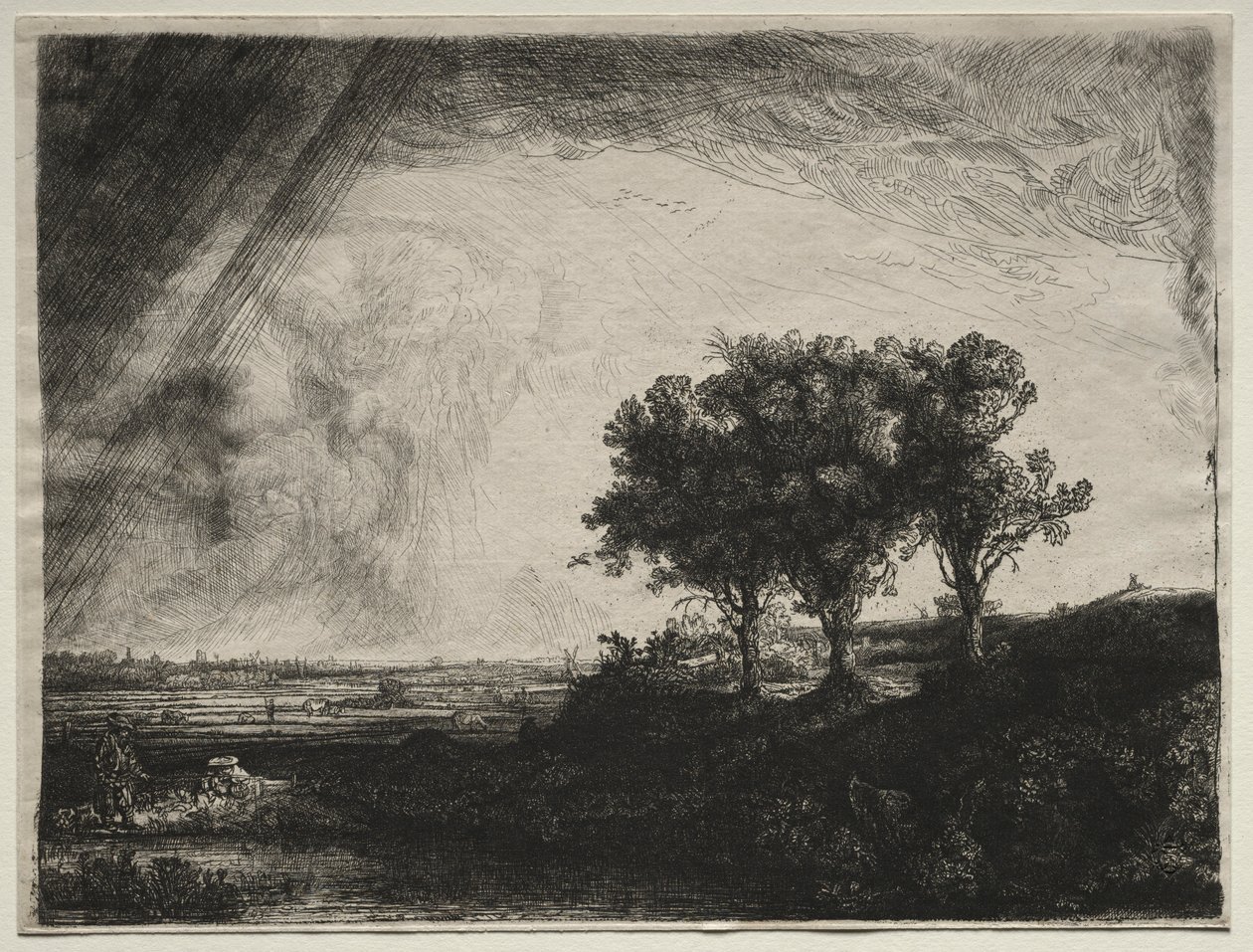 Kolme puuta, n. 1770-1844. tekijältä James Bretherton