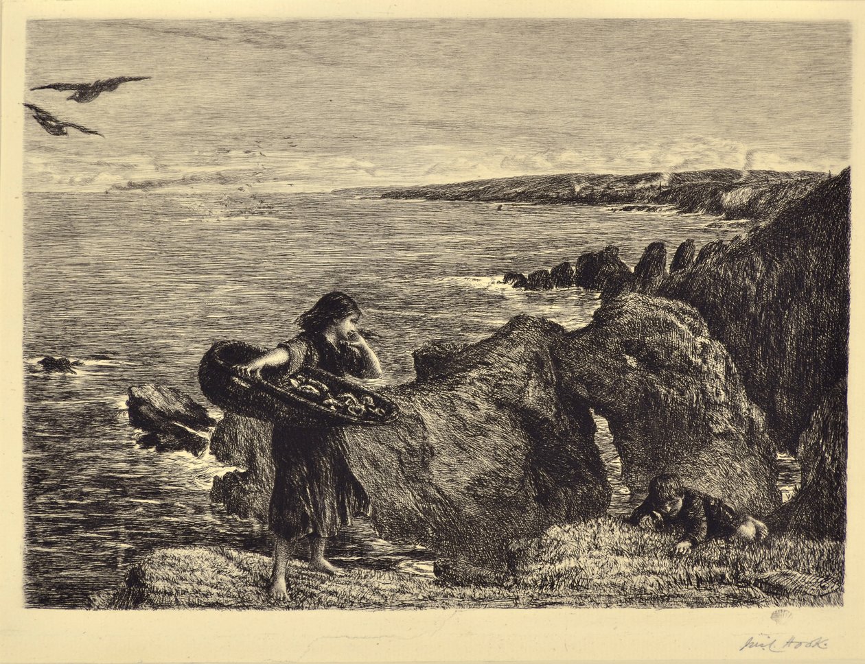 Kalastajan lapset tekijältä James Clarke Hook