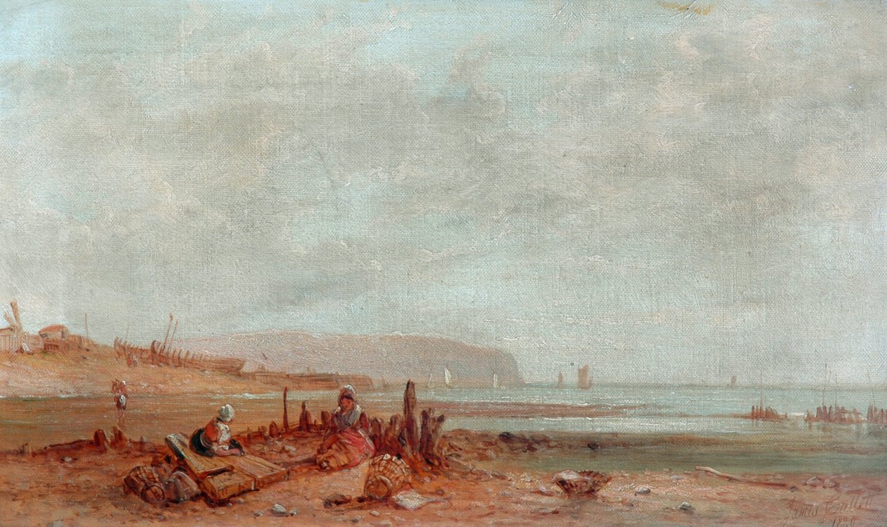 Ranskan rannikolla, 1880 tekijältä James Cullett