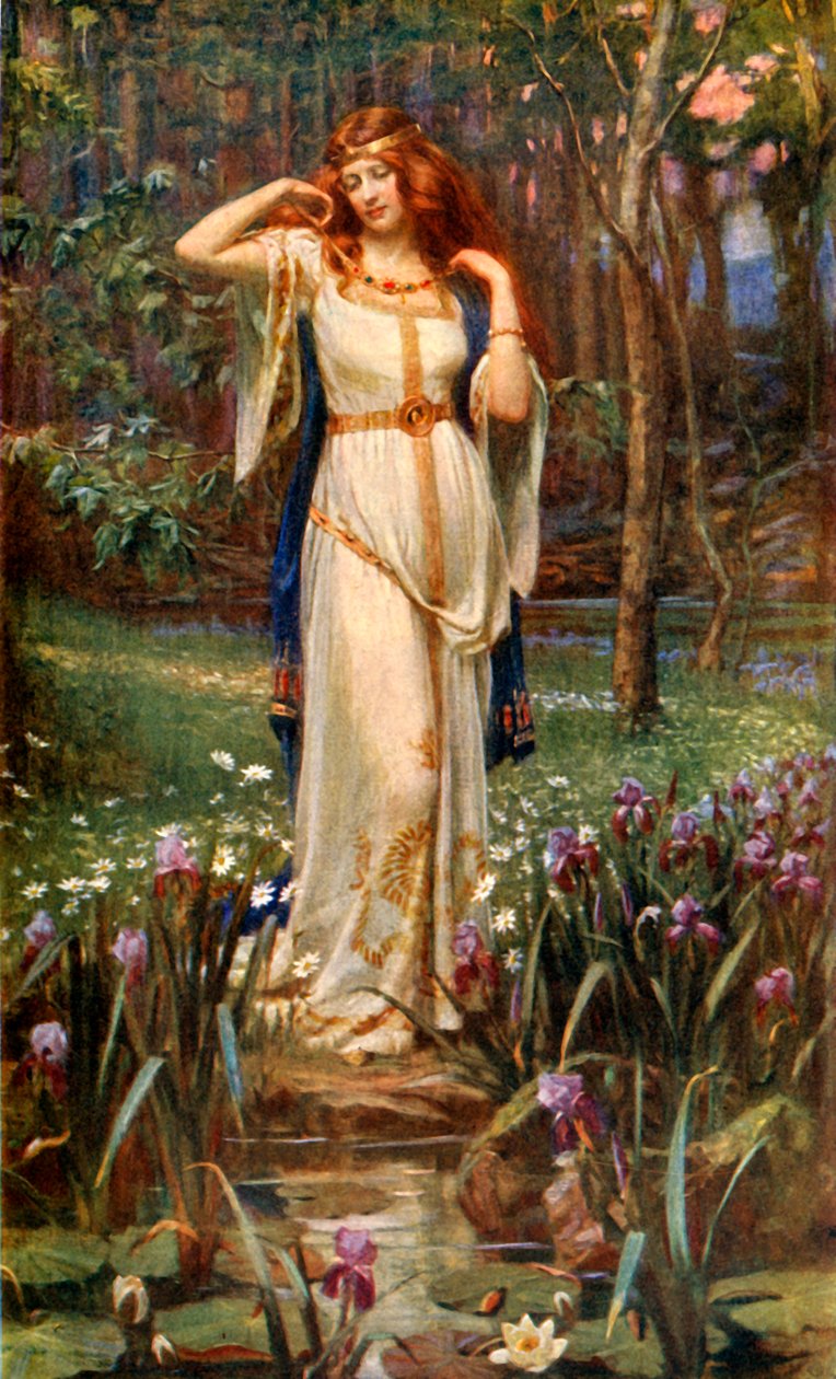 Freyja ja kaulakoru, 1912. tekijältä James Doyle Penrose