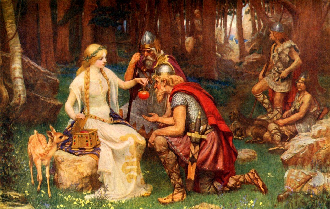 "Idun ja omenat", 1912. tekijältä James Doyle Penrose