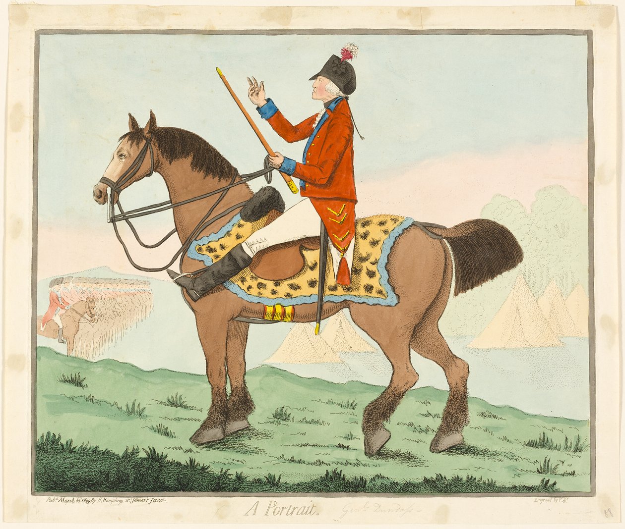 Muotokuva tekijältä James Gillray