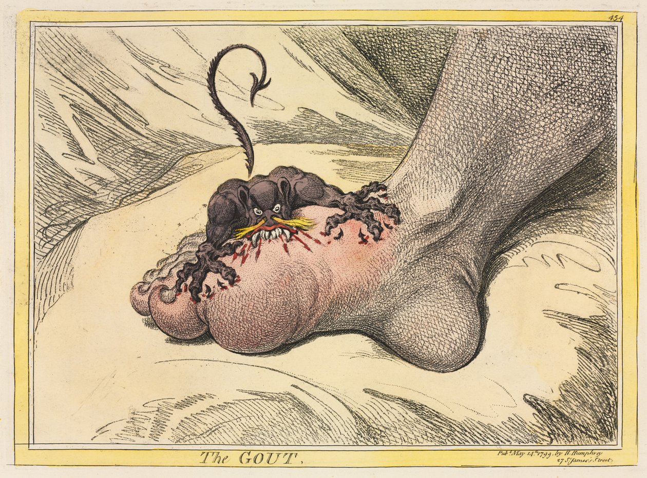 Kihti tekijältä James Gillray