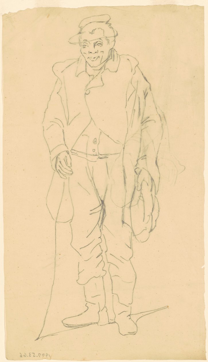 Afroamerikkalainen hahmo tekijältä James Goodwyn Clonney