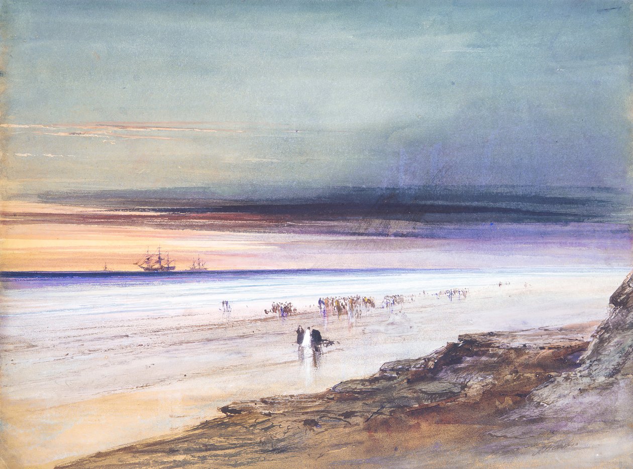 Rantakuvaus, n. 1865. tekijältä James Hamilton