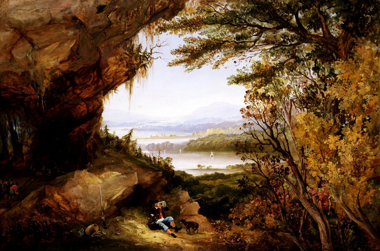 Kohtaus Hudsonilla (Rip Van Winkle) tekijältä James Hamilton