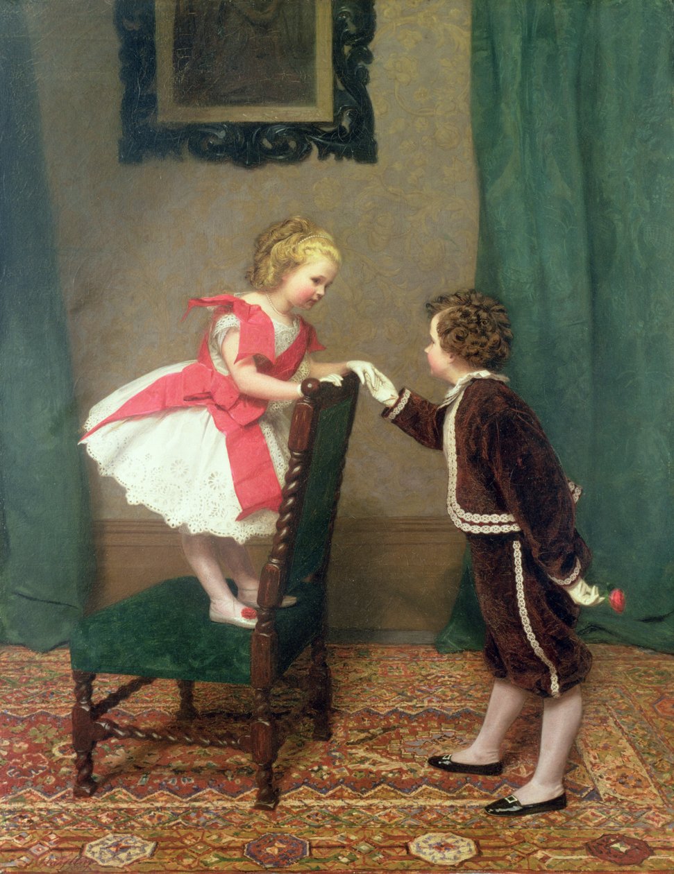 Neiti Lilyn ensimmäinen flirtti, 1867 tekijältä James Haylar