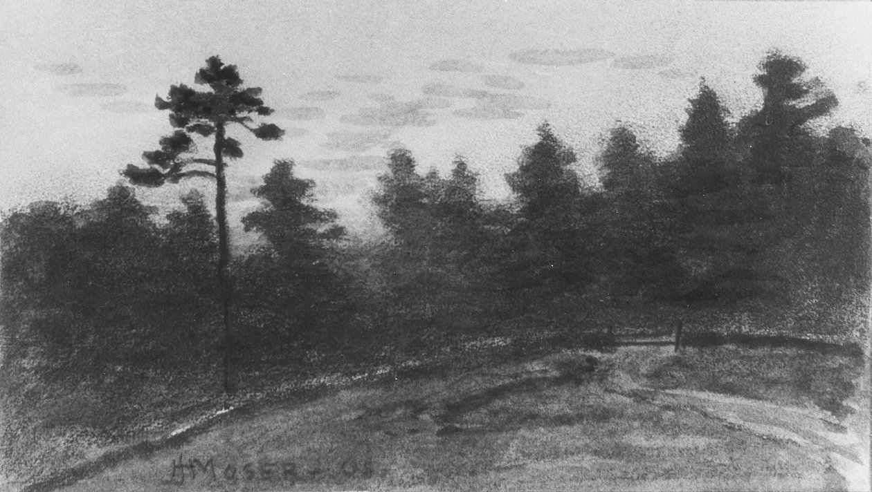 Maisema McGuiren leikekirjasta, 1908. tekijältä James Henry Moser
