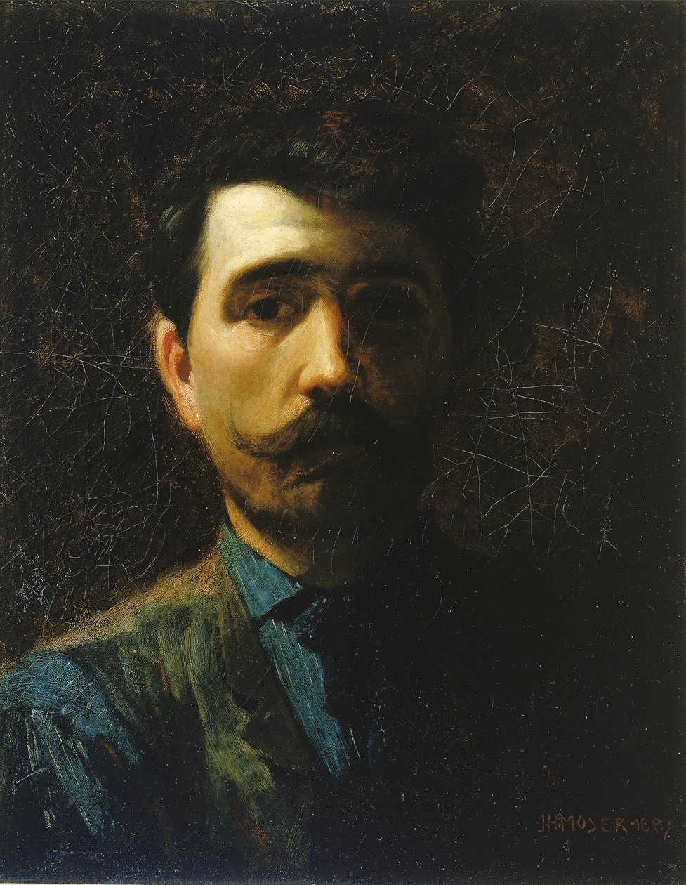 Omakuva, 1887. tekijältä James Henry Moser