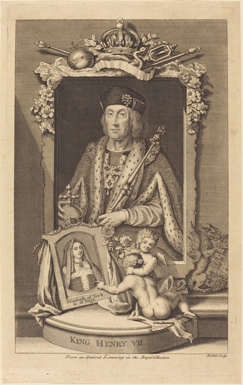 Kuningas Henrik VII tekijältä James Hulett after George Vertue