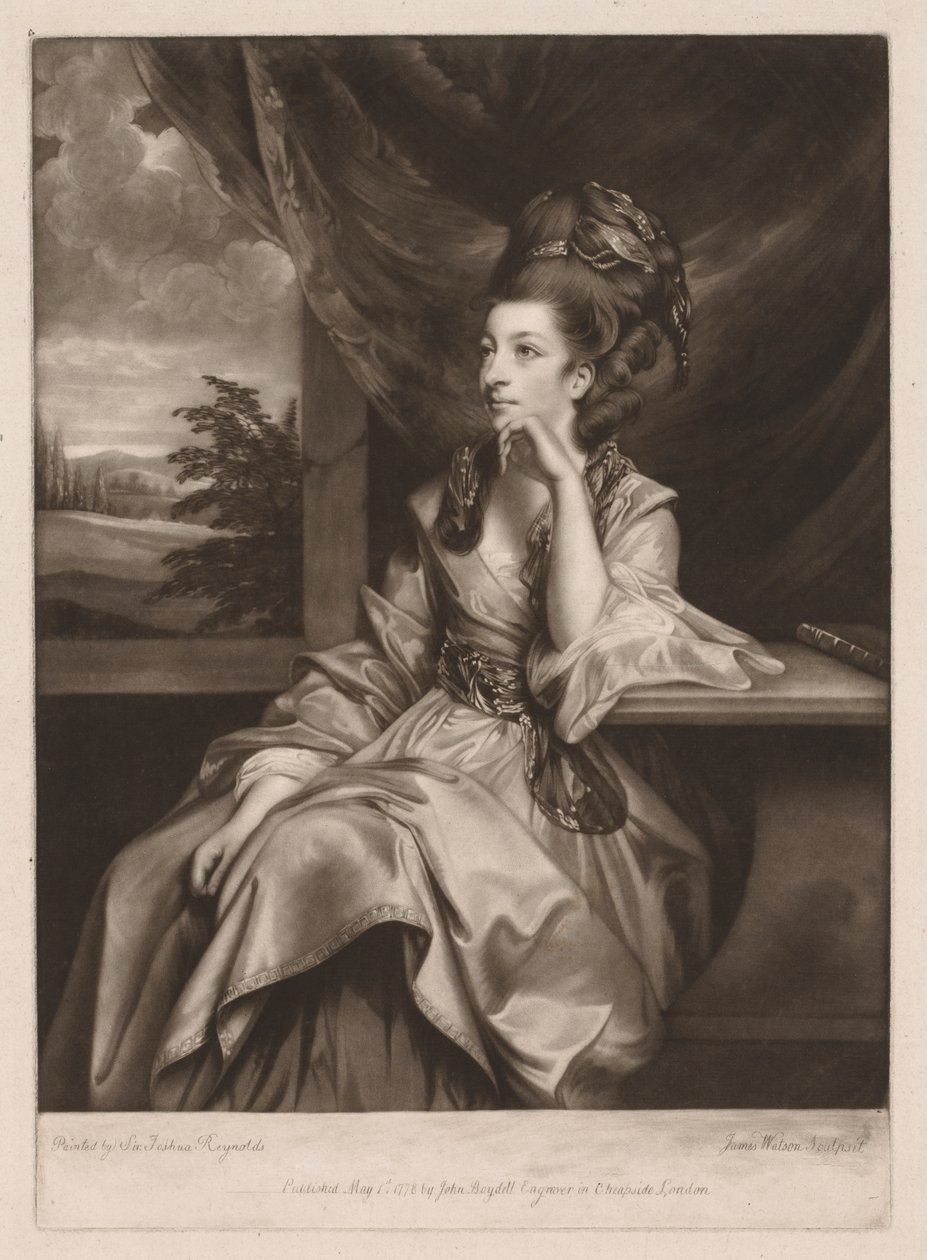Catherine Bunbury, 1778. tekijältä James I. Watson