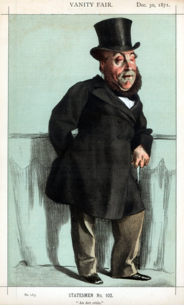 Taidekriitikko, 1871. tekijältä James Jacques Joseph Tissot