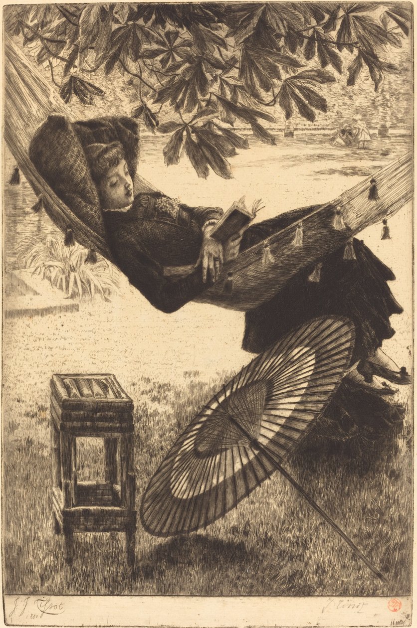 Riippumatto (Le hamac) tekijältä James Jacques Joseph Tissot