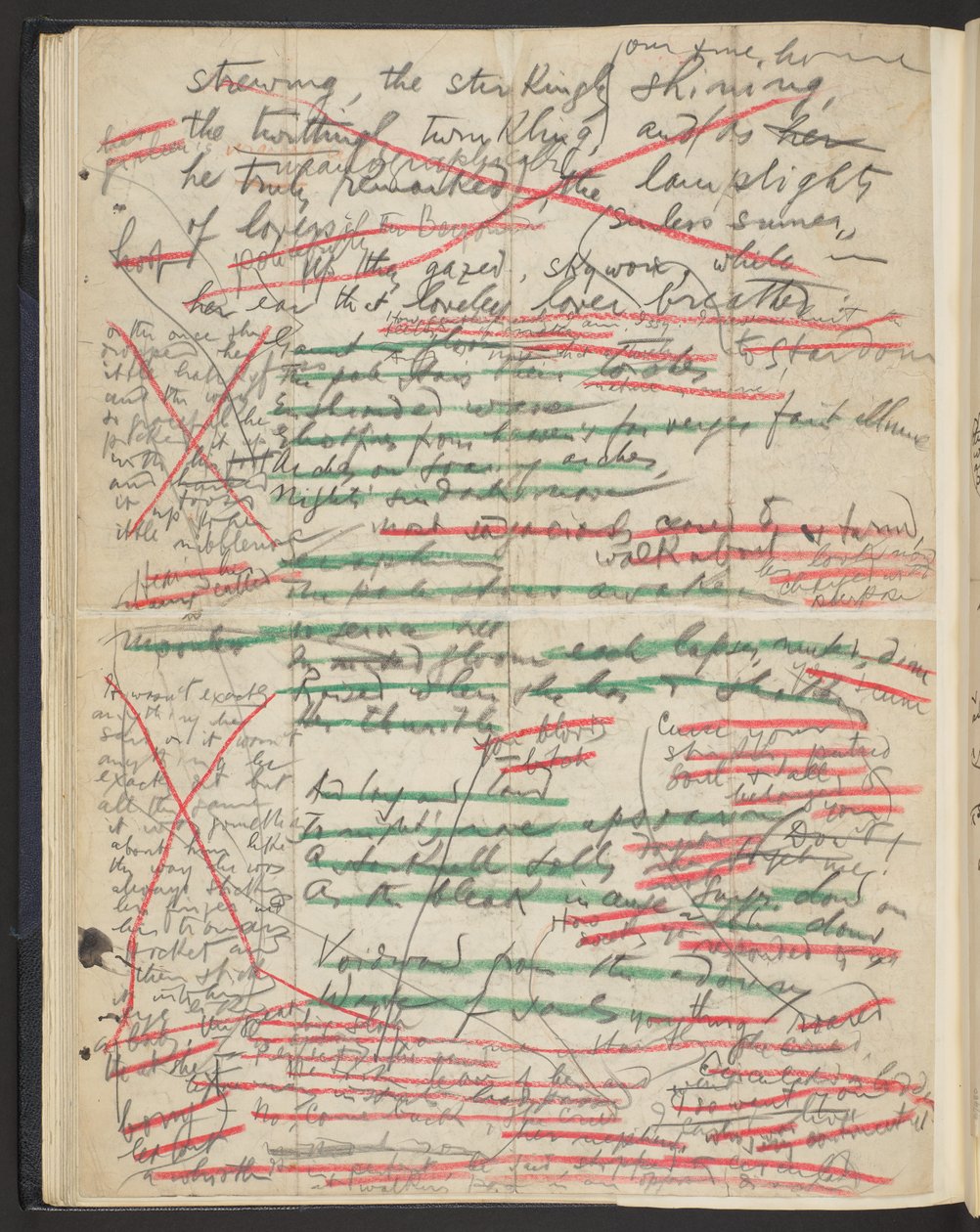 Tristanin ja Isolden ensimmäinen luonnos tekijältä James Joyce