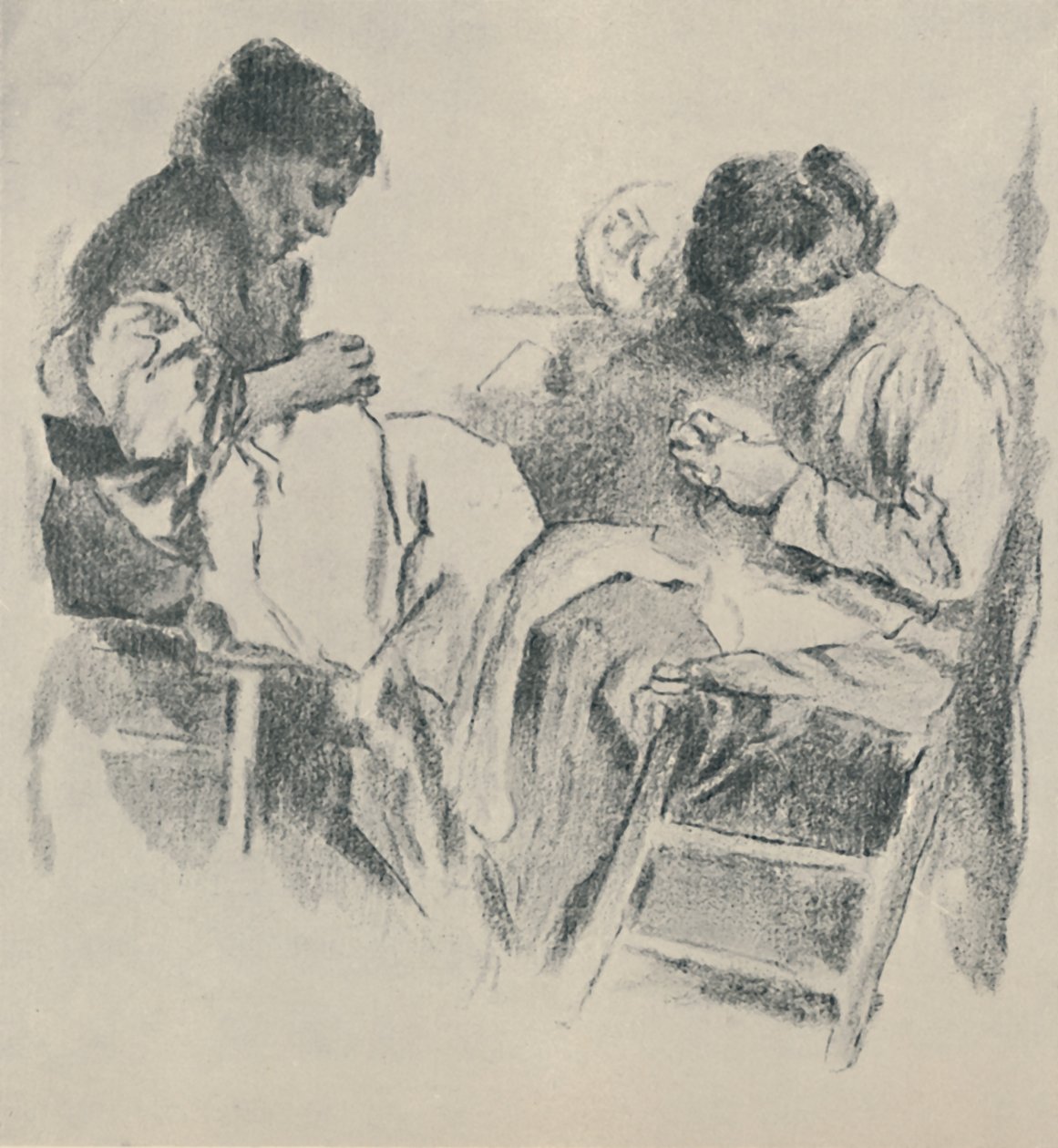 Espanjalaiset ompelijat, 1919 tekijältä James Kerr Lawson
