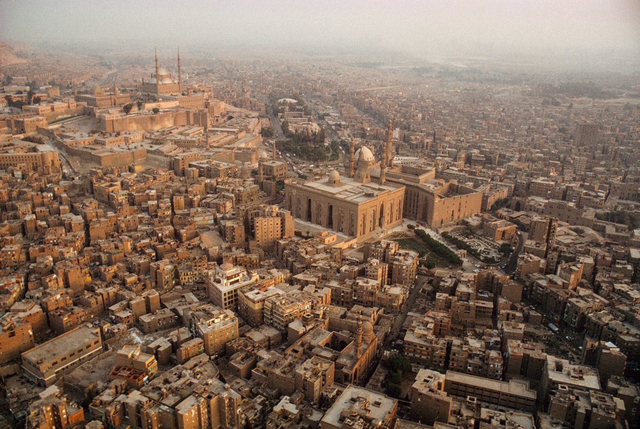 Ilmakuva Kairosta. KAIRO, EGYPTI. tekijältä James L Stanfield