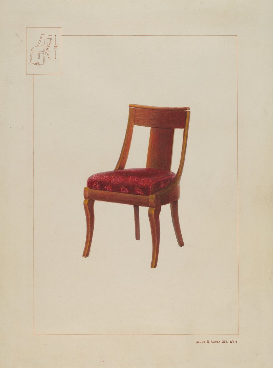 Mahoninen tuoli tekijältä James M. Lawson
