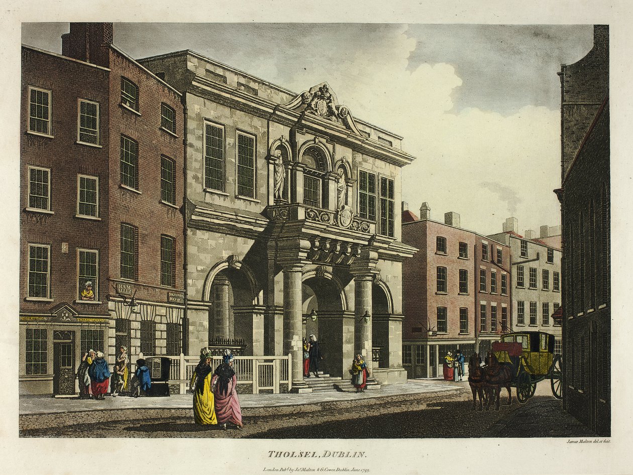 Tholsel, Dublin tekijältä James Malton