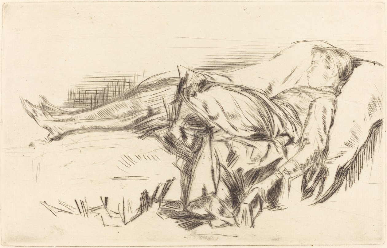 Lapsi sohvalla, nro 2 tekijältä James Abbott McNeill Whistler