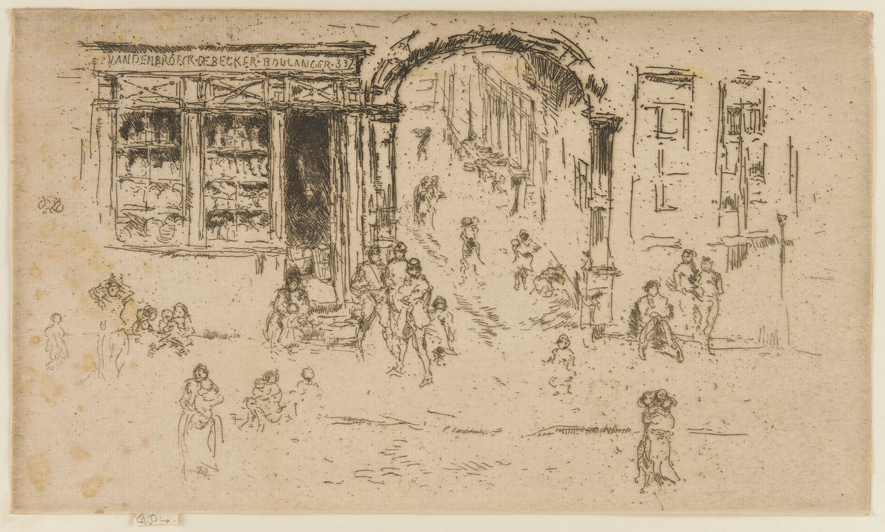 Archway, Bryssel tekijältä James Abbott McNeill Whistler