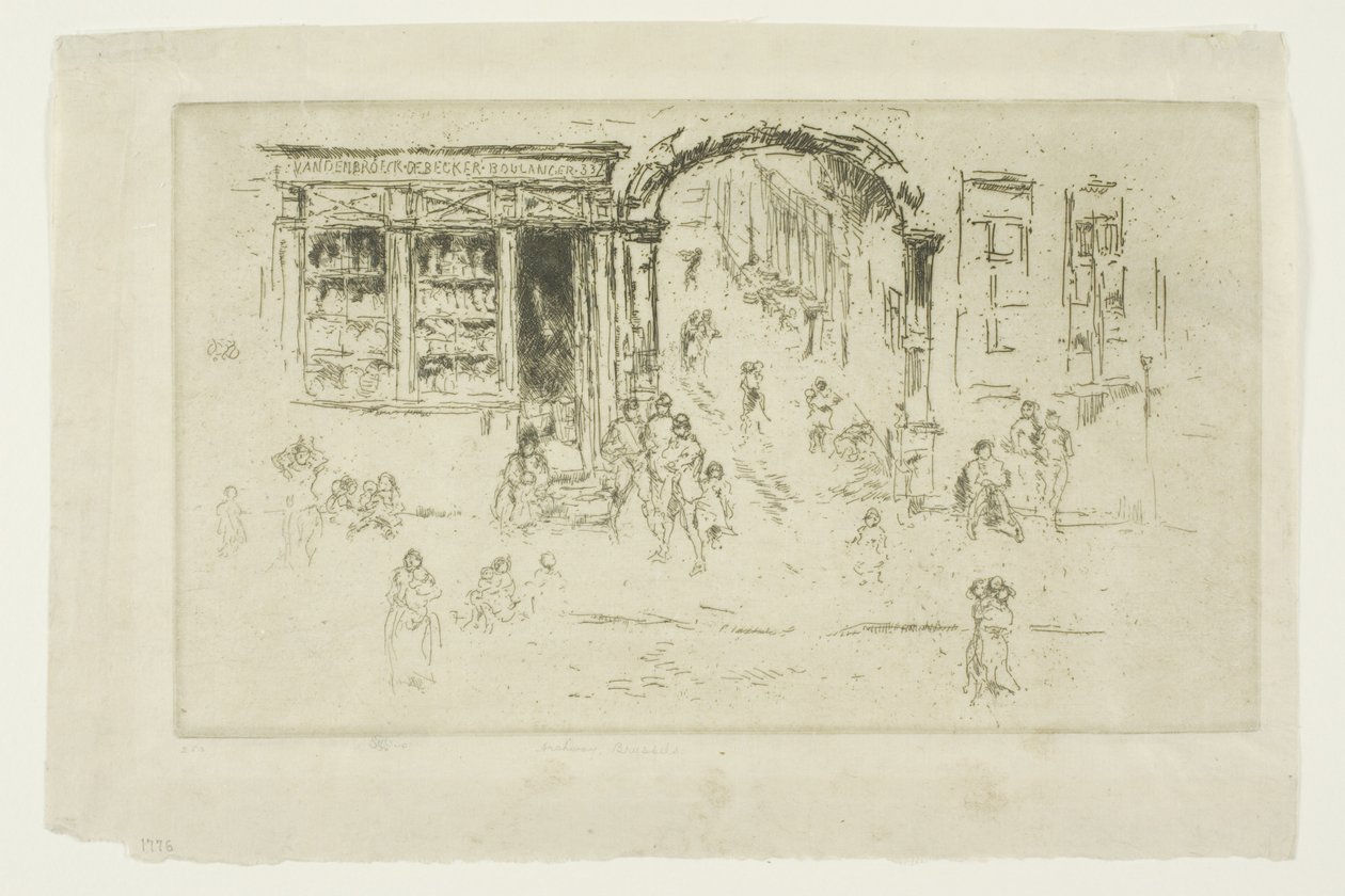 Archway, Bryssel tekijältä James Abbott McNeill Whistler