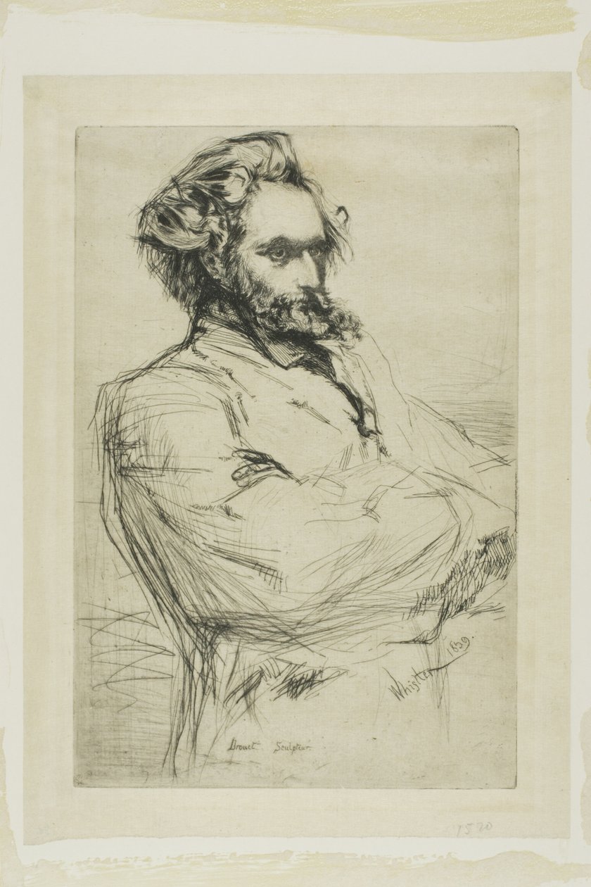 C. L. Drouet, kuvanveistäjä tekijältä James McNeill Whistler