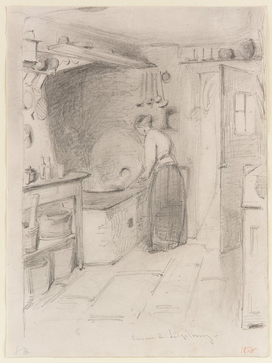 Lutzelbourgin keittiö tekijältä James Abbott McNeill Whistler