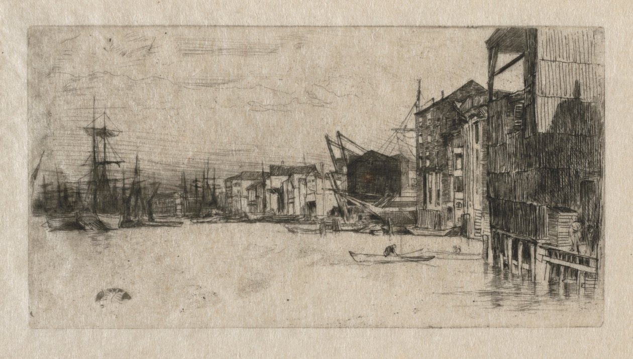 Vapaakaupan laituri tekijältä James McNeill Whistler