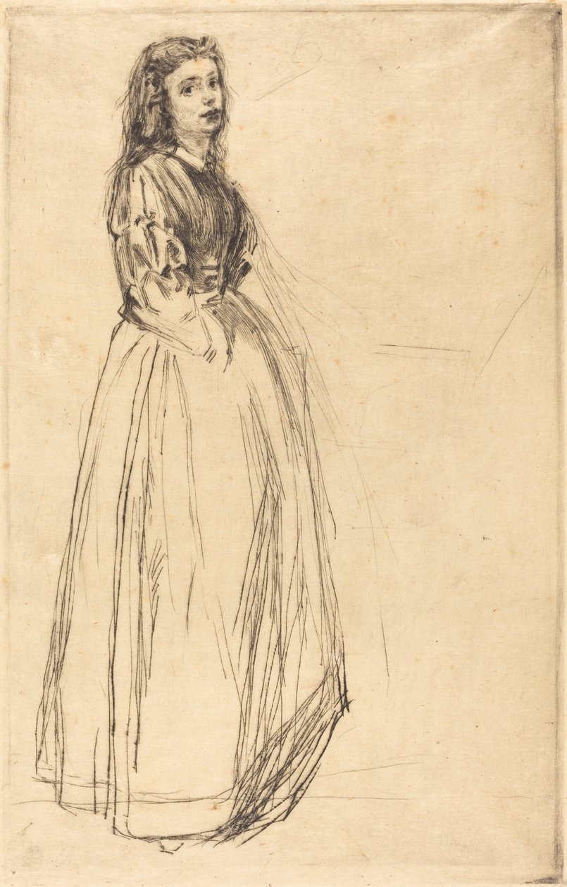 Fumette, seisoo tekijältä James Abbott McNeill Whistler