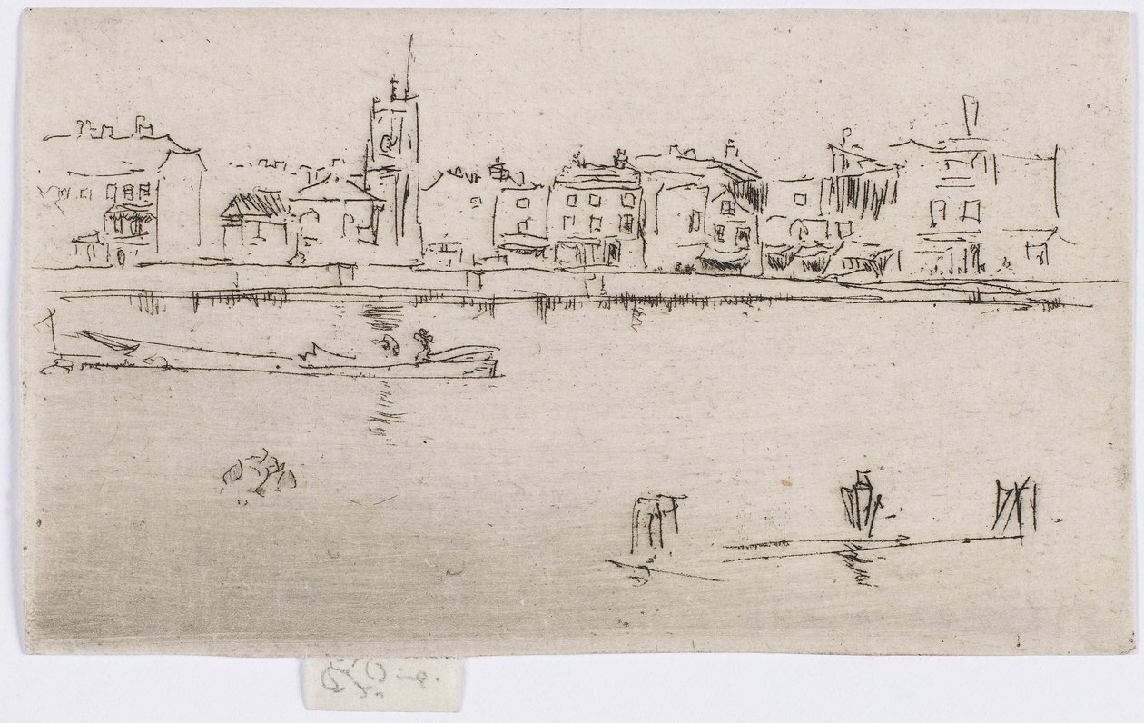 Pikku Chelsea (muistomerkki) tekijältä James Abbott McNeill Whistler