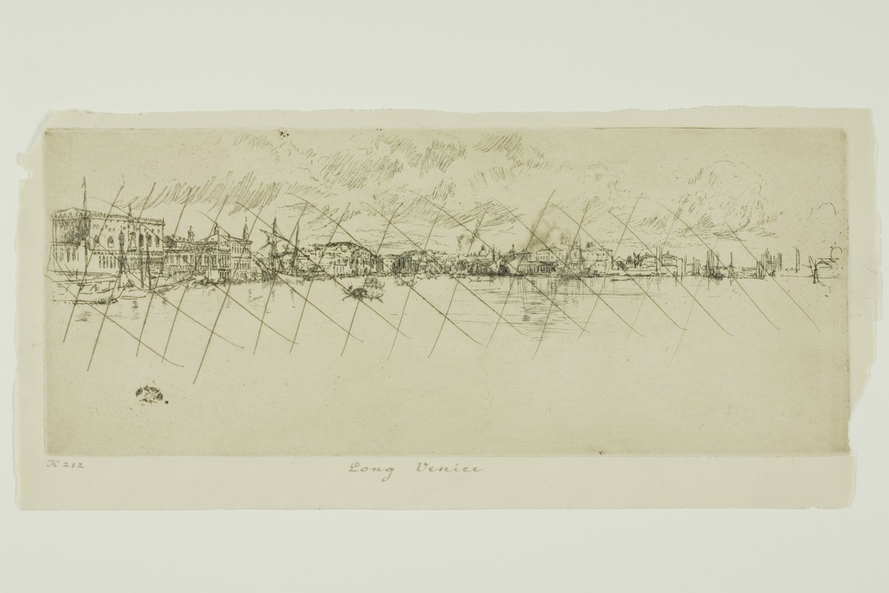 Pitkä Venetsia tekijältä James Abbott McNeill Whistler