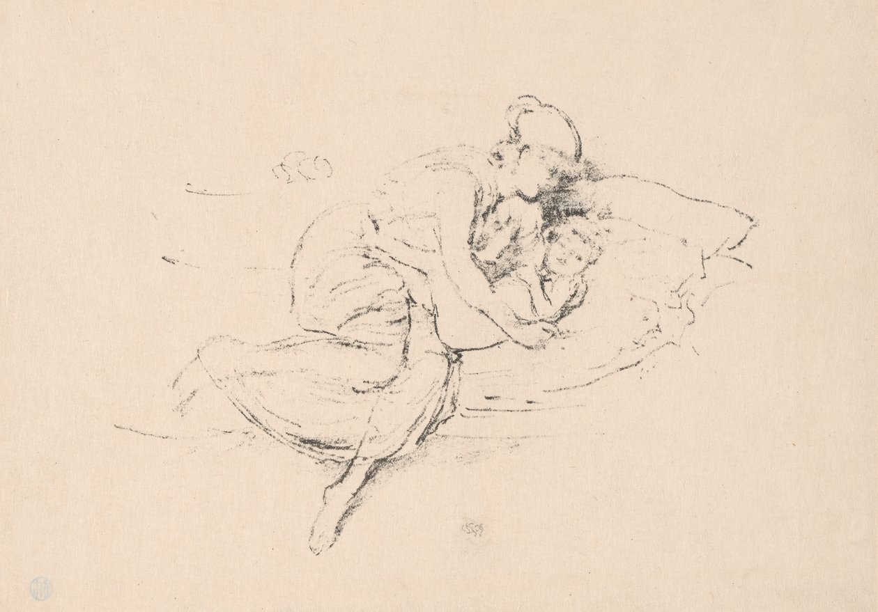 Äiti ja lapsi, nro 3 tekijältä James McNeill Whistler