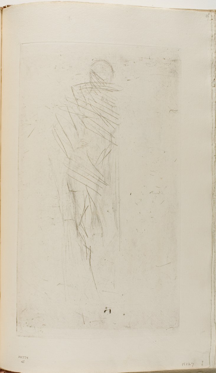 Alaston poseeraus tekijältä James Abbott McNeill Whistler