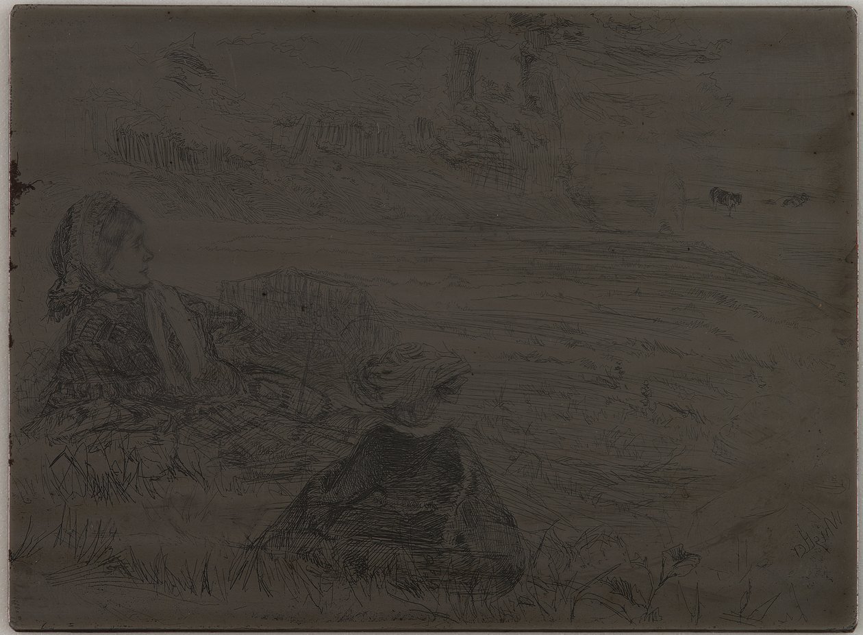 Hoitaja ja lapsi tekijältä James Abbott McNeill Whistler