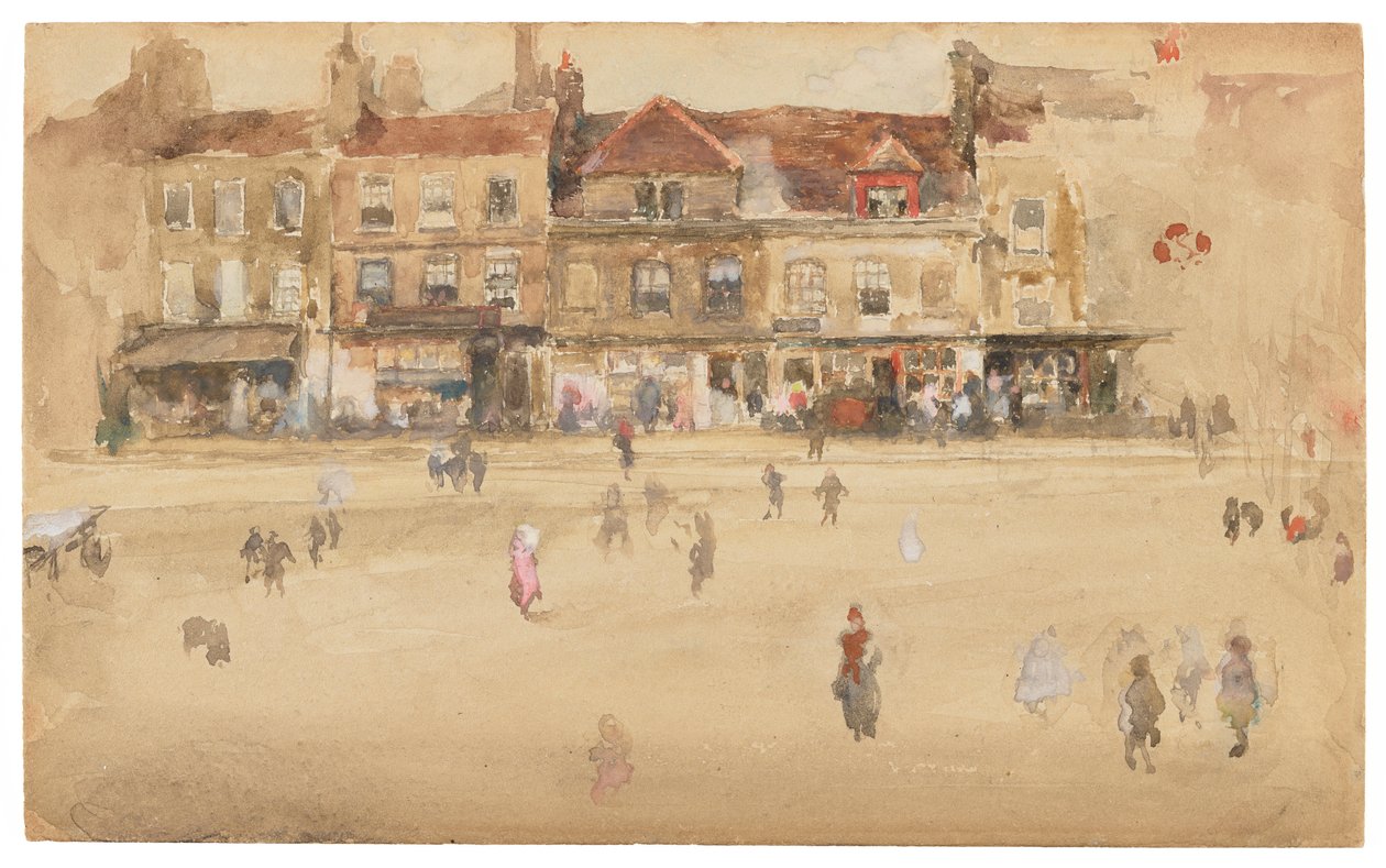 Punainen ja Brown-Hoxton tekijältä James Abbott McNeill Whistler