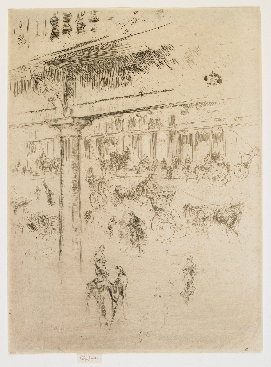 Regentin kvadrantti tekijältä James Abbott McNeill Whistler