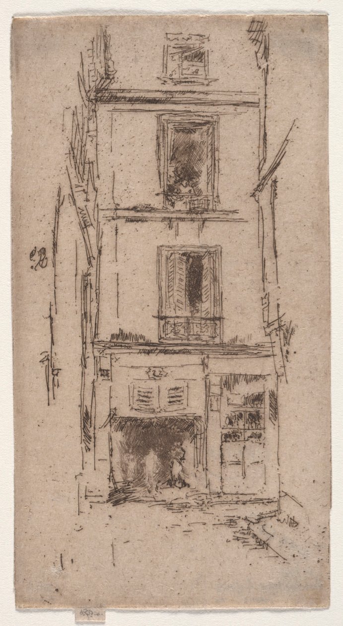 Rue des Bons Enfants, Tours tekijältä James McNeill Whistler