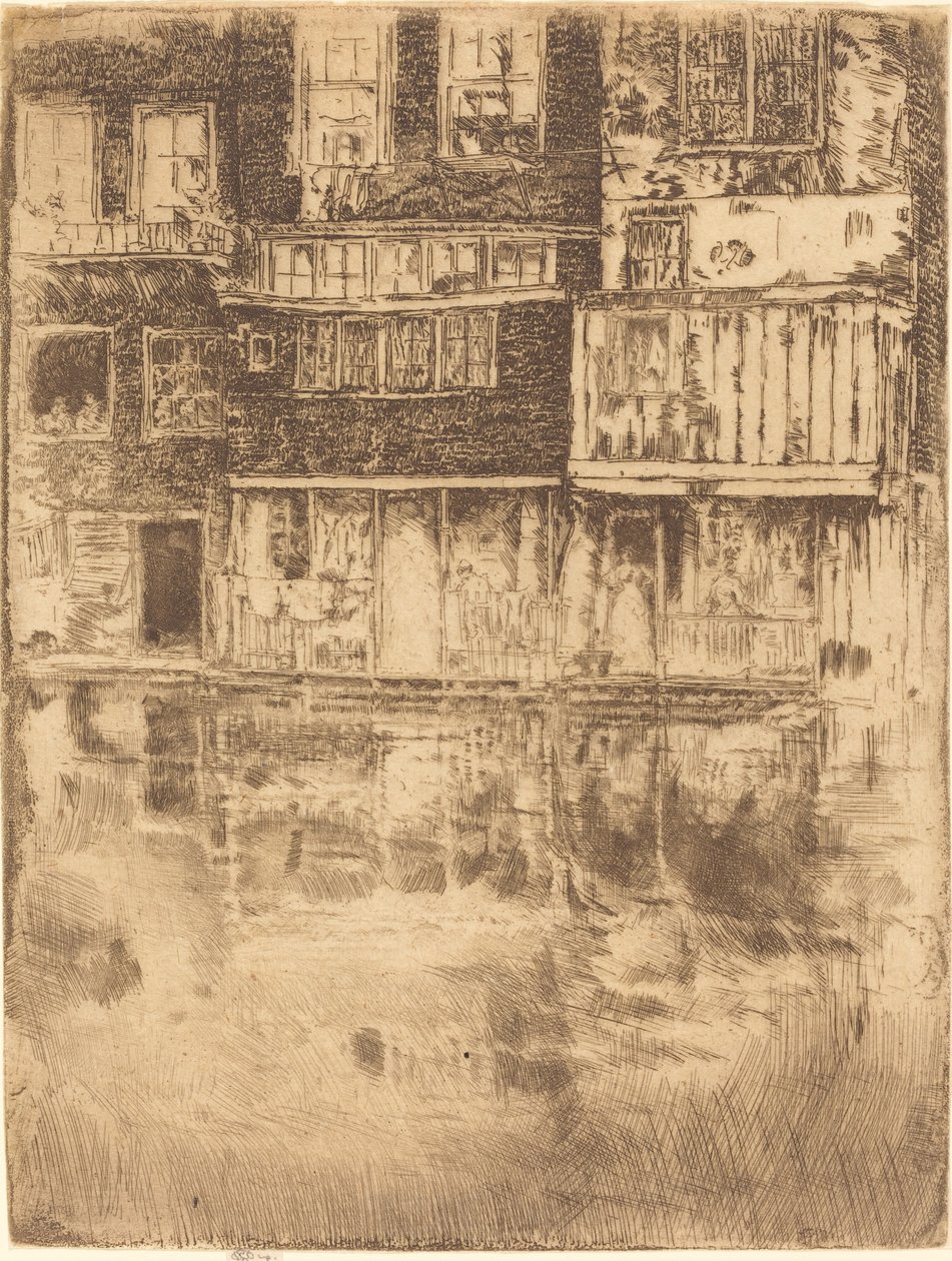 Square House, Amsterdam tekijältä James Abbott McNeill Whistler