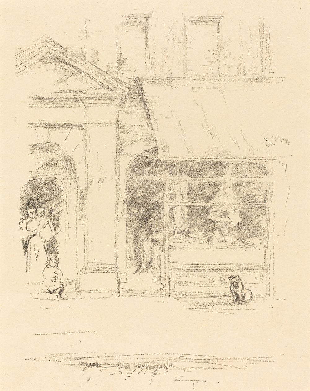 Teurastajan koira tekijältä James Abbott McNeill Whistler