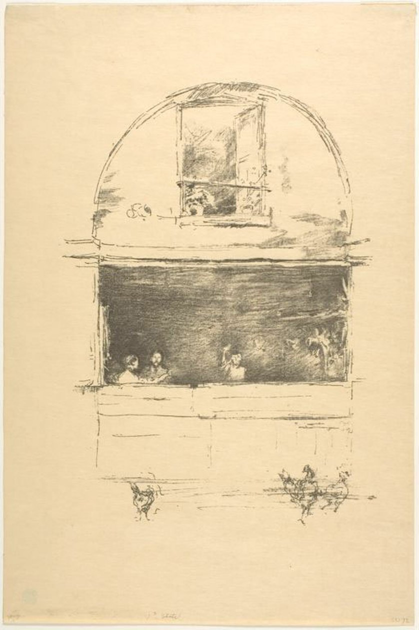 Forge, Passage du Dragon tekijältä James Abbott McNeill Whistler