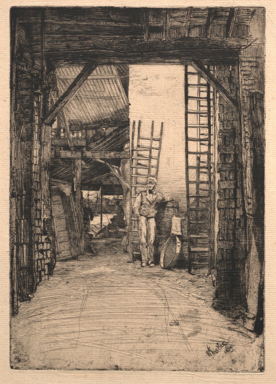 Lime-polttaja tekijältä James McNeill Whistler