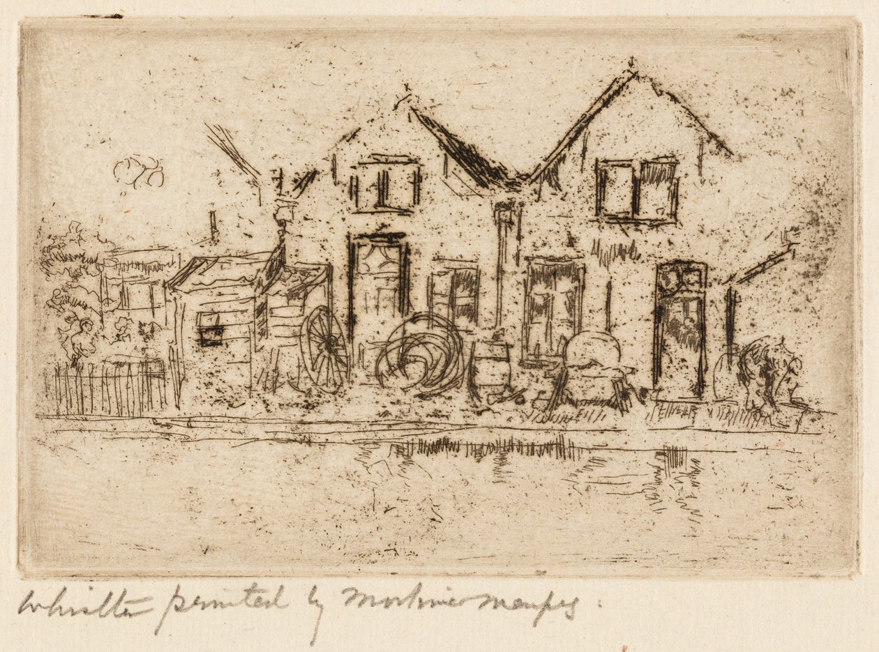 Pikku pyöränsoittajan tekijältä James McNeill Whistler