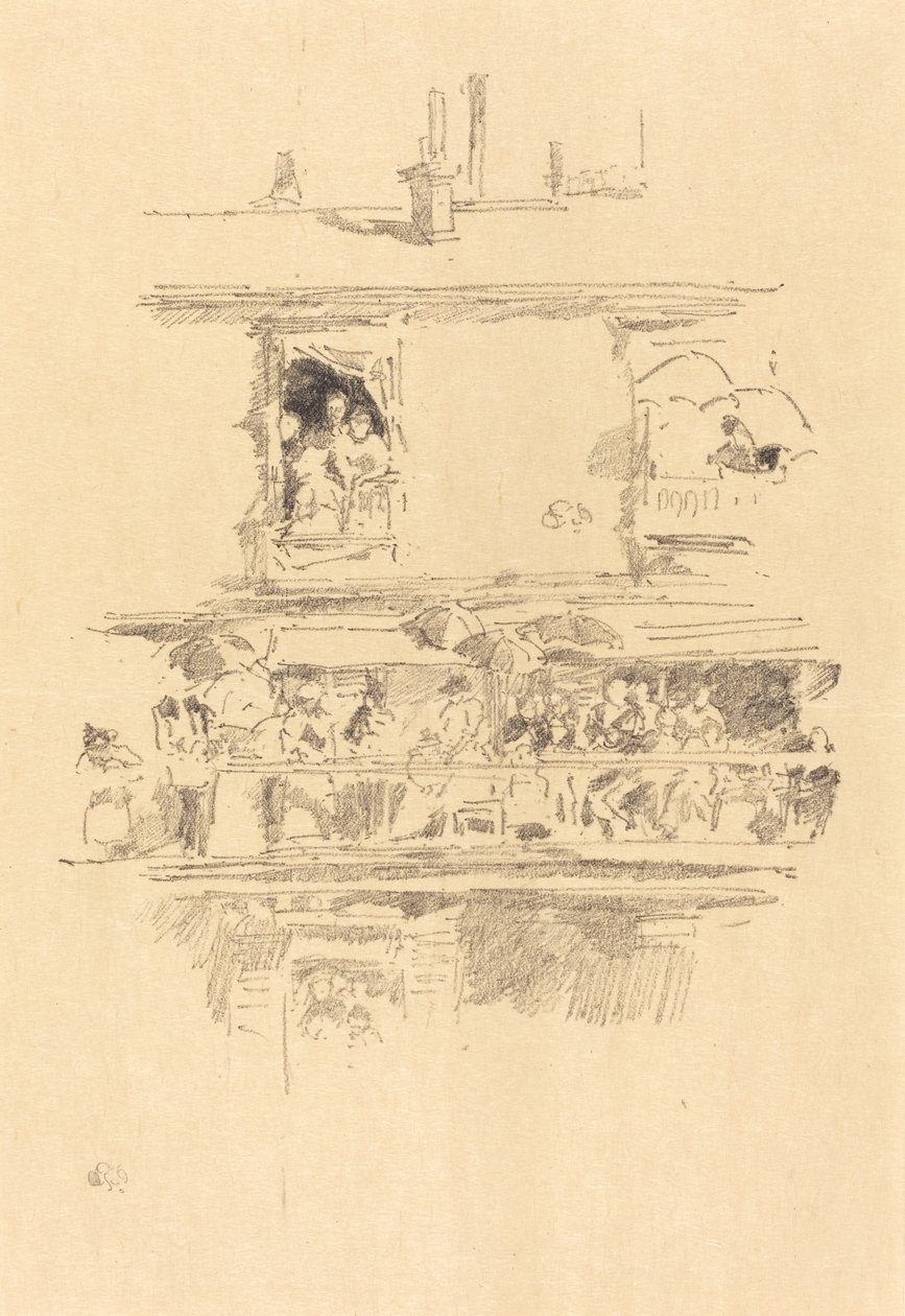 Pitkä parveke tekijältä James Abbott McNeill Whistler