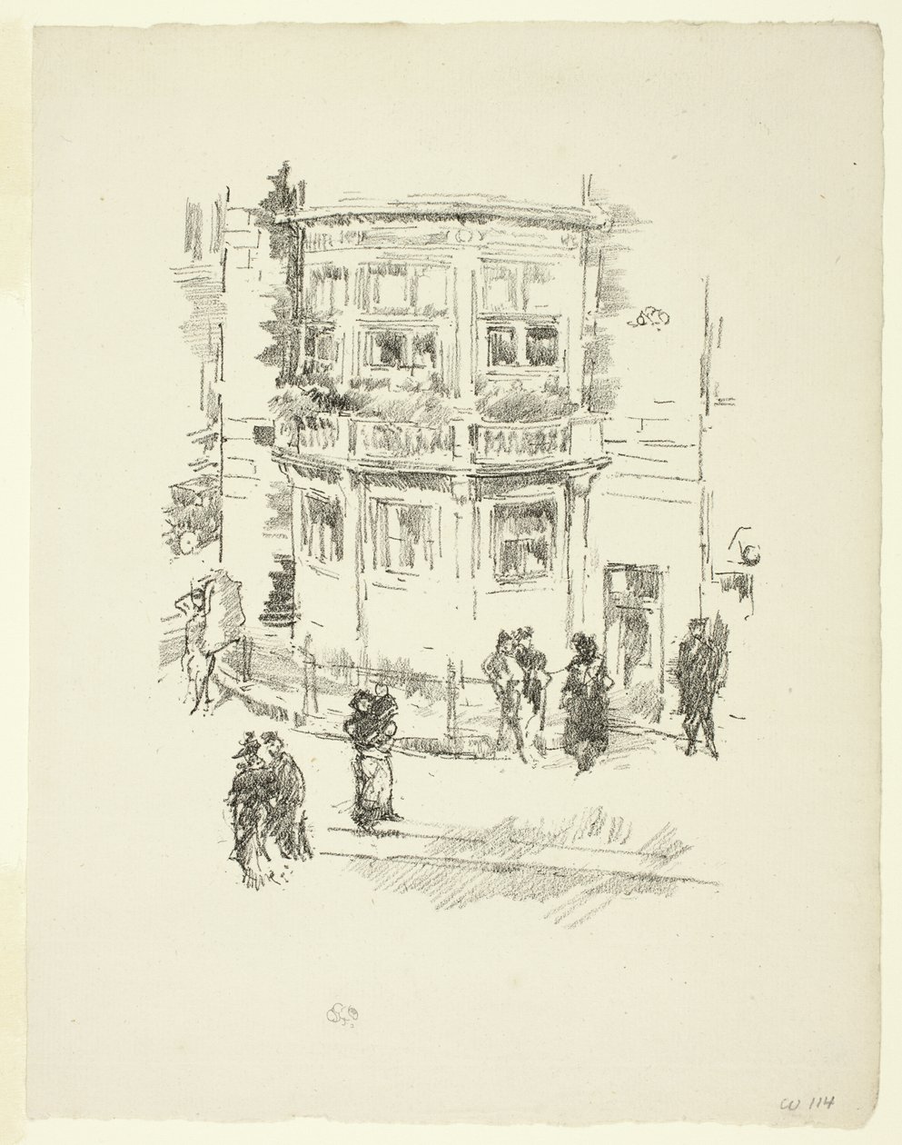 Johtajan ikkuna, Gaiety-teatteri tekijältä James McNeill Whistler