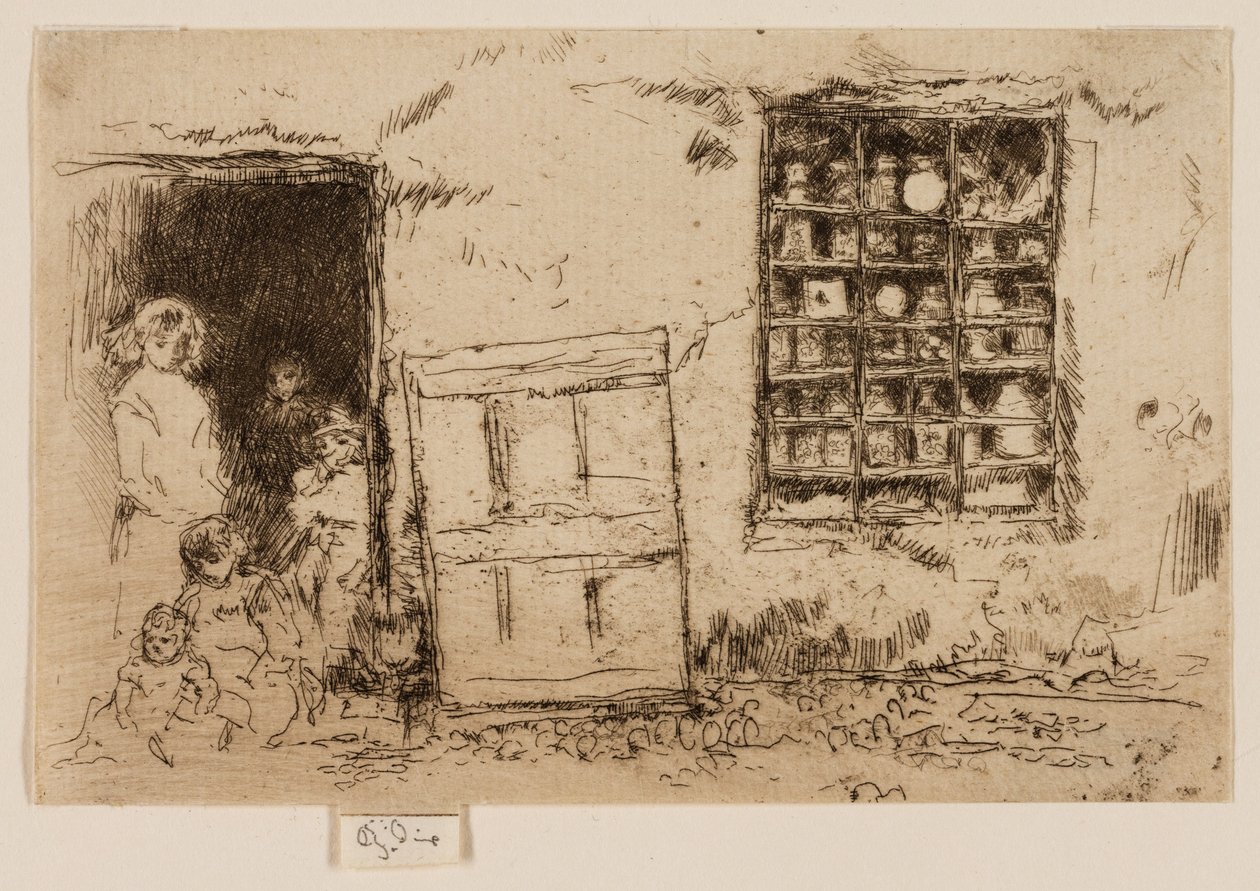 Kylän makeiskauppa tekijältä James Abbott McNeill Whistler
