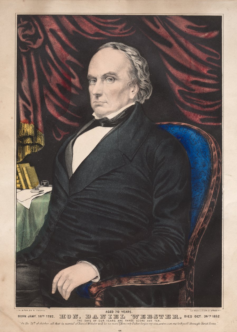 Hon. Daniel Webster, 70 vuotta tekijältä James Merritt Ives